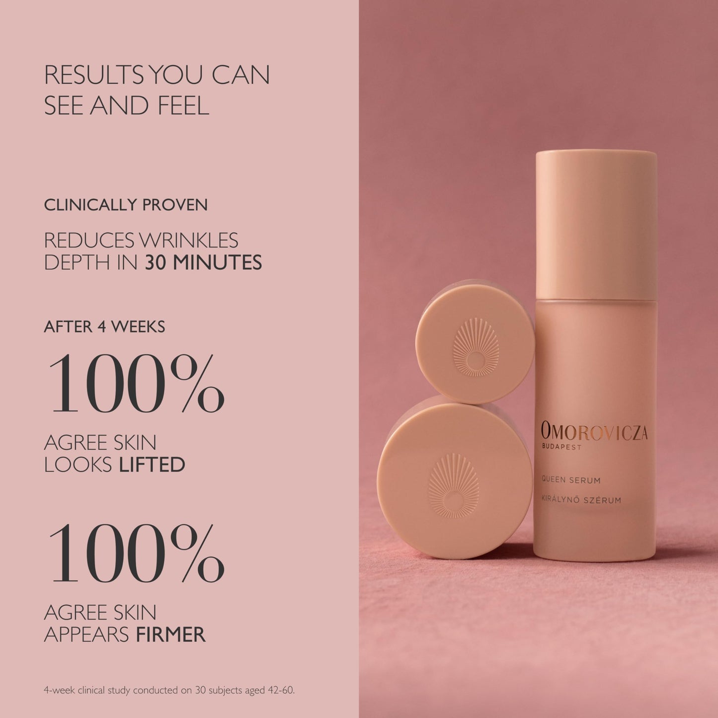 Omorovicza Queen Serum (1.0 oz), Retinoid Facial Serum with Mediterranean Microalgae, Lithops Stem Cells & Chinese Leaf Extract to Reduce Wrinkles, Firm & Smooth Skin
