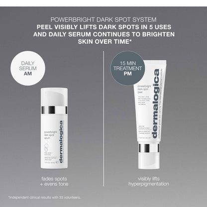 Dermalogica Powerbright Dark Spot Face Serum, Visibly Fades Dark Spots in Days and Helps Prevent Future Dark Spots - Boosts Skin's Natural Luminosity, 1 Fl Oz