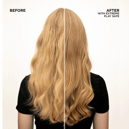 Redken Extreme Play Safe Heat Protection and Damage Repair Treatment For All Hair Types - Helps Reduce The Appearance of Split Ends With Tourmaline