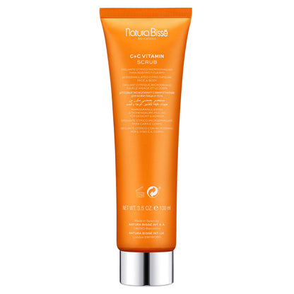 Natura Bissé C+C Vitamin Scrub, Micro-Granulated Citrus Exfoliant, Renews, Revitalizes & Smooths, 3.5 Oz