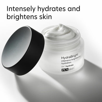 PCA SKIN HydraBright Moisturizer - Facial Skin Care Products, Hydrating Brightening Cream with Squalane, Niacinamide - 1.69 oz Jar