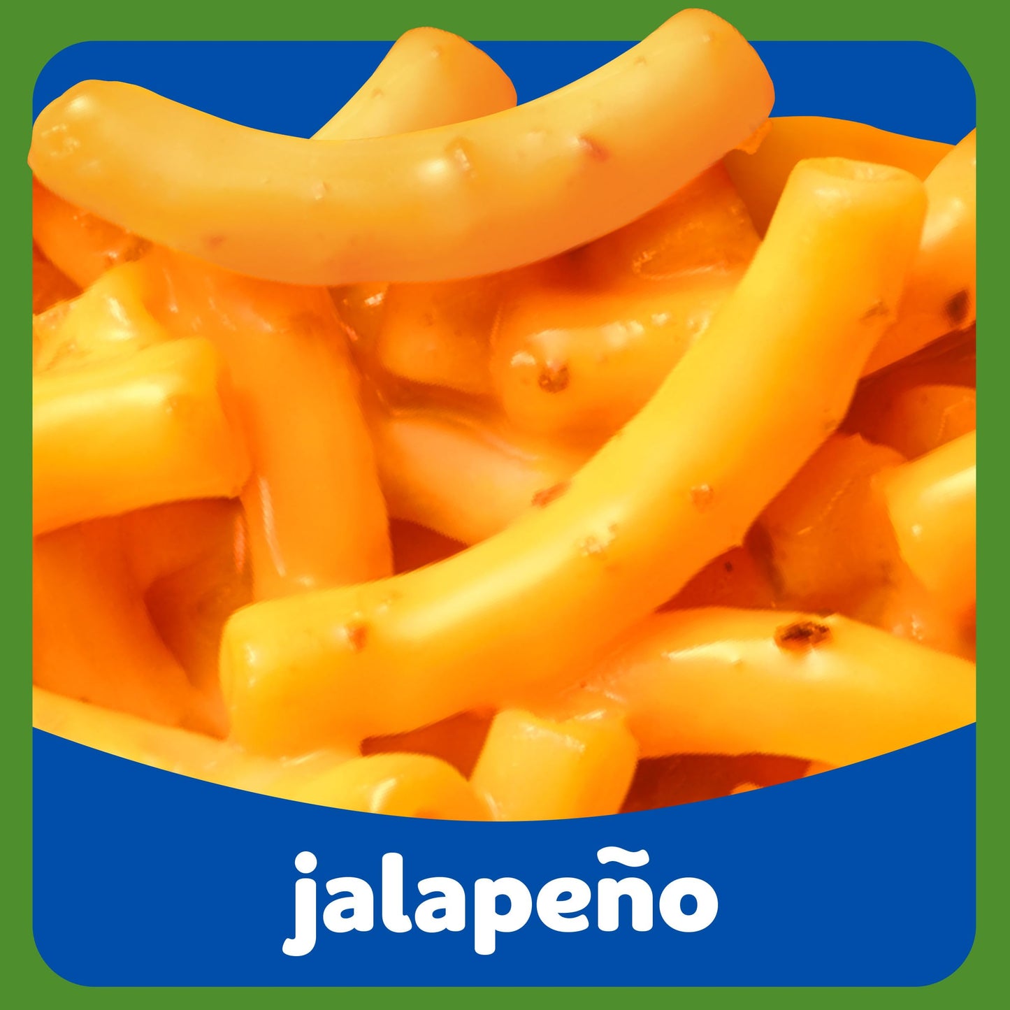 Kraft Mac and Cheese, 4 Cups, for Easy Dinner or Dinner Sides, Jalapeño Flavored with Other Natural Flavors, No Artificial Flavors, Preservatives or Dyes, 2.05 oz
