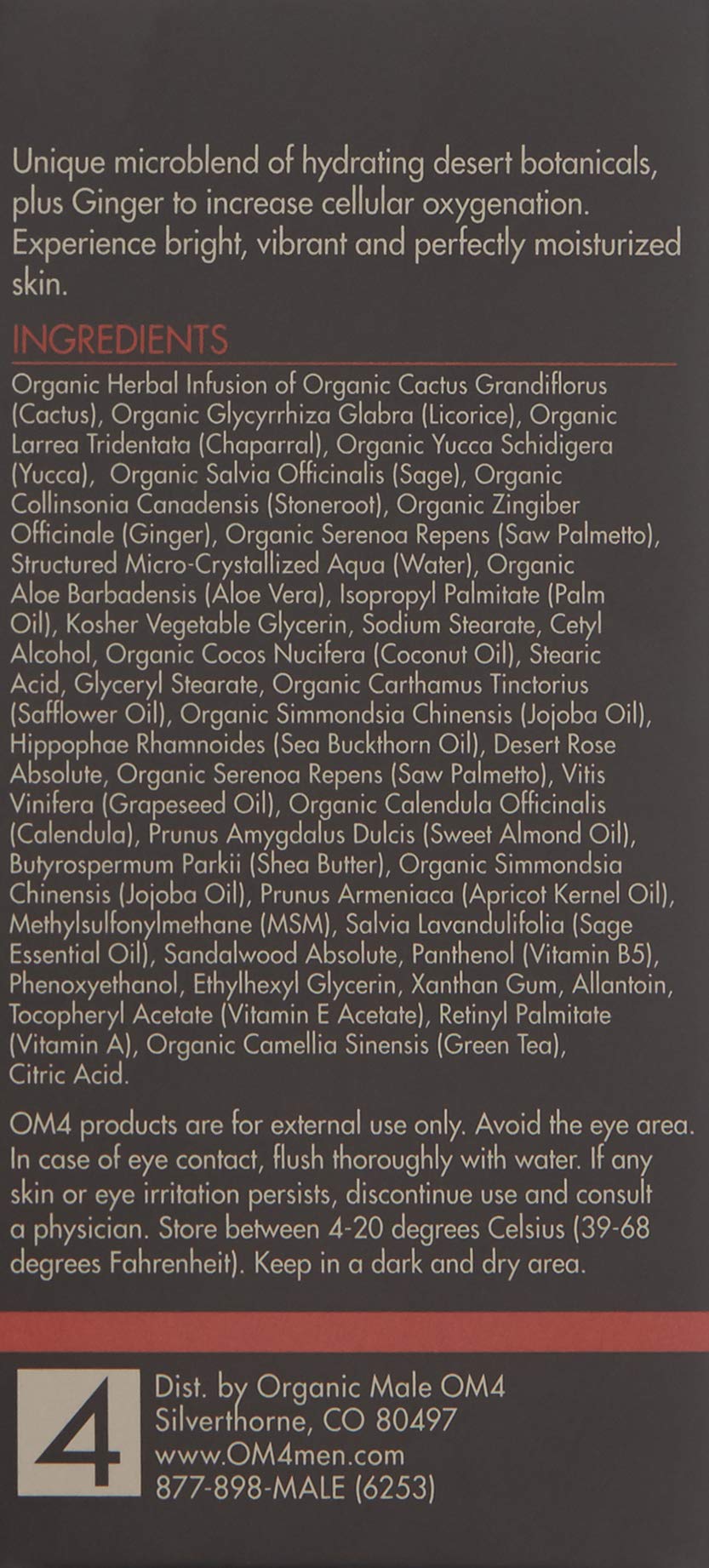 Moisture Complex by Organic Male OM4