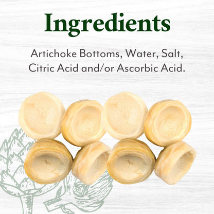 Roland Foods Medium Artichoke Bottoms, 13.75 Ounce Can, Pack of 6