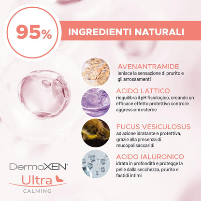 Dryness Relief Duo | UltraCalming Intimate Wash for Moisturizing Care & Hydra Vaginal Suppositories for Natural Hydration | pH‑Balanced, Hormone‑Free, Sensitive Skin Safe