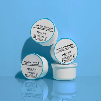 Peter Thomas Roth | Water Drench® Hyaluronic Cloud Rich Barrier Moisturizer Refill Pod | Hyaluronic Acid Barrier Cream For Dry Skin, Fragrance-Free
