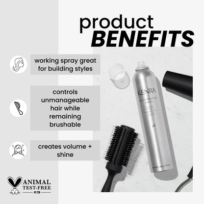 Kenra Professional Artformation Spray 18 | Firm Hold Hairspray | Volume & Styling Control | Fast-dying Formula| All Hair Types