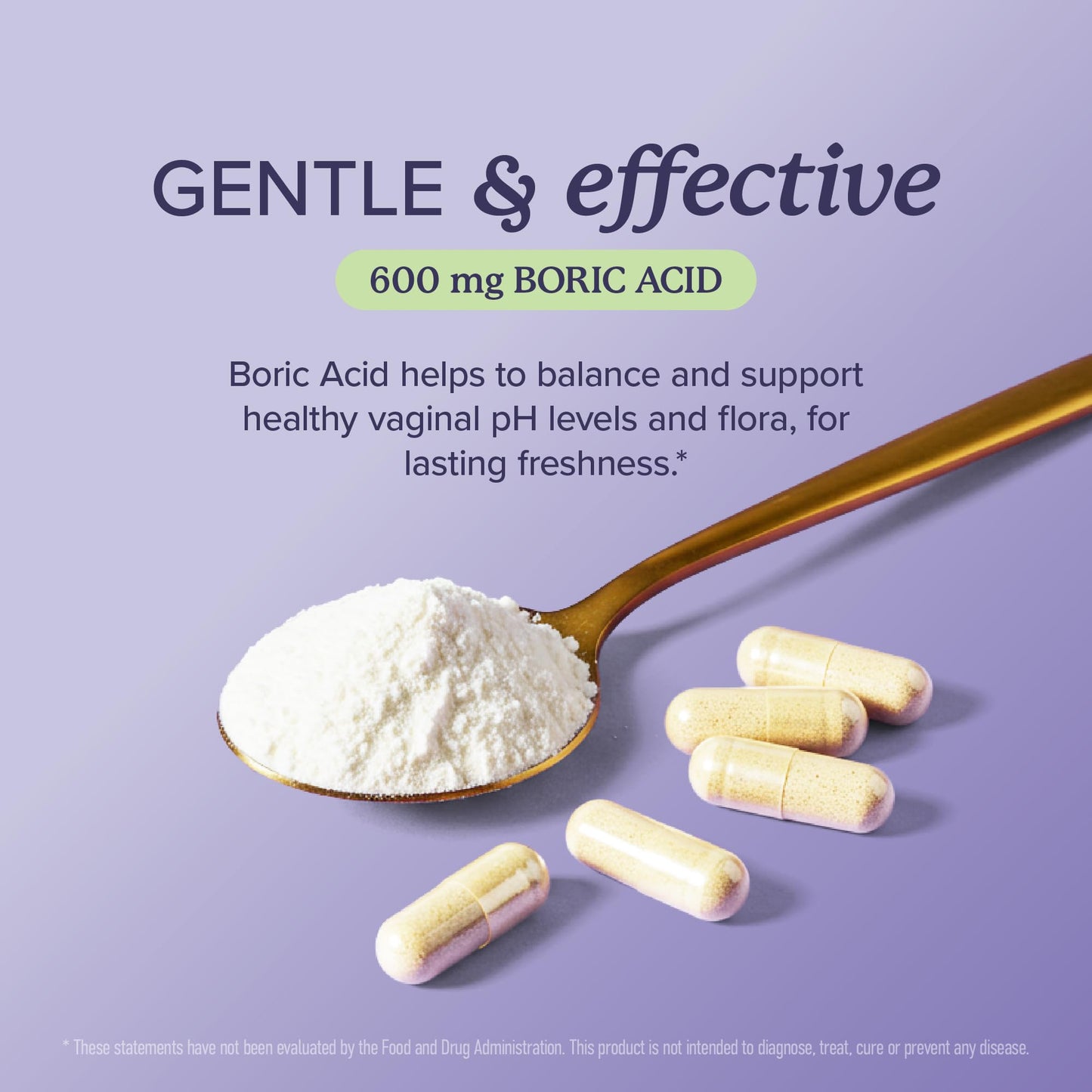 Boric Acid Suppositories for Women 600mg | pH Balance, Vaginal Odor & Itching | Feminine Hygiene & Intimate Health Support | Boric Acid for Women Vaginal Suppositories | Unscented, Vegan | 30 Ct