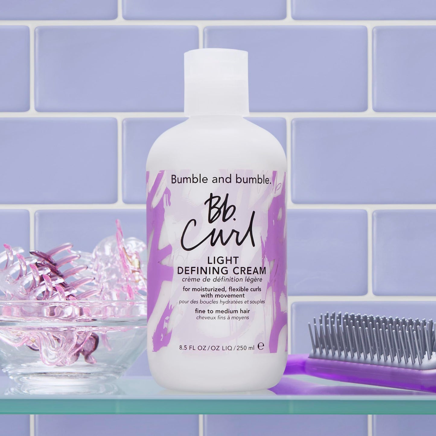 Bumble and bumble. Curl Defining Styling Cream | For Moisturized, Flexible Coils Curls and Waves | Anti Frizz | Hold and Shine | With Jojoba, Avocado + Coconut Oil
