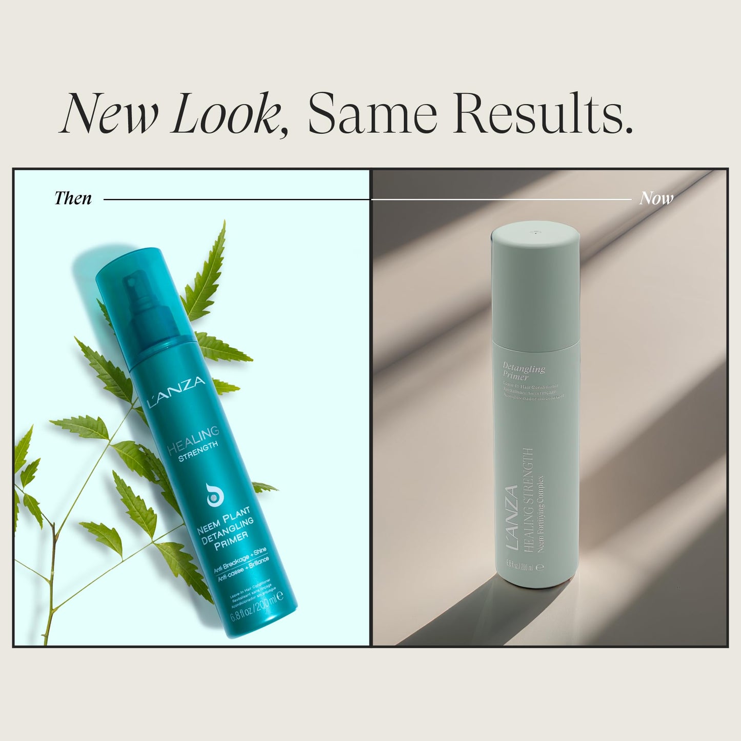 L'ANZA Healing Strength Detangling Primer, Leave-In Detangler, Prevents Breakage, UV & Heat Protection, Strengthens & Repairs Damaged Hair, Smooths, Anti-Frizz, Color Safe, Sulfate Free