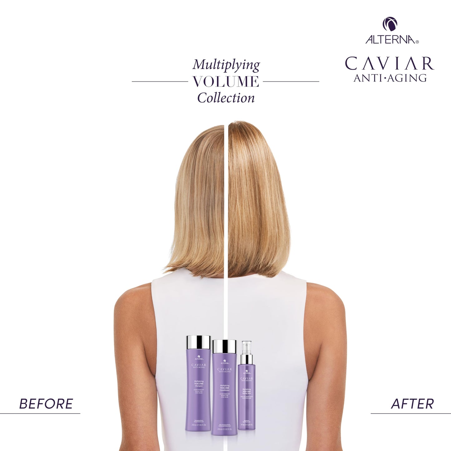 Alterna CAVIAR Anti-Aging Multiplying Volume Conditioner | For Fine, Limp or Thin Hair | Create Instant Volume and Thickness | Sulfate Free