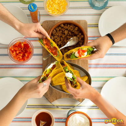 Ortega Grande Taco Kit, 12 Taco Shells & 8 Tortillas, Taco Seasoning and Taco Sauce