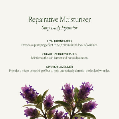 Tata Harper Repairative Moisturizer, Daily Lightweight Moisturizer for Dewy Skin, 50ml
