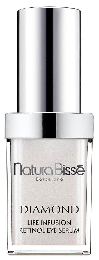 Natura Bissé Diamond Life Infusion Retinol Eye Serum, Anti-Aging Lifting Eye Serum, Lifts, Firms & Tightens, 0.5 Oz