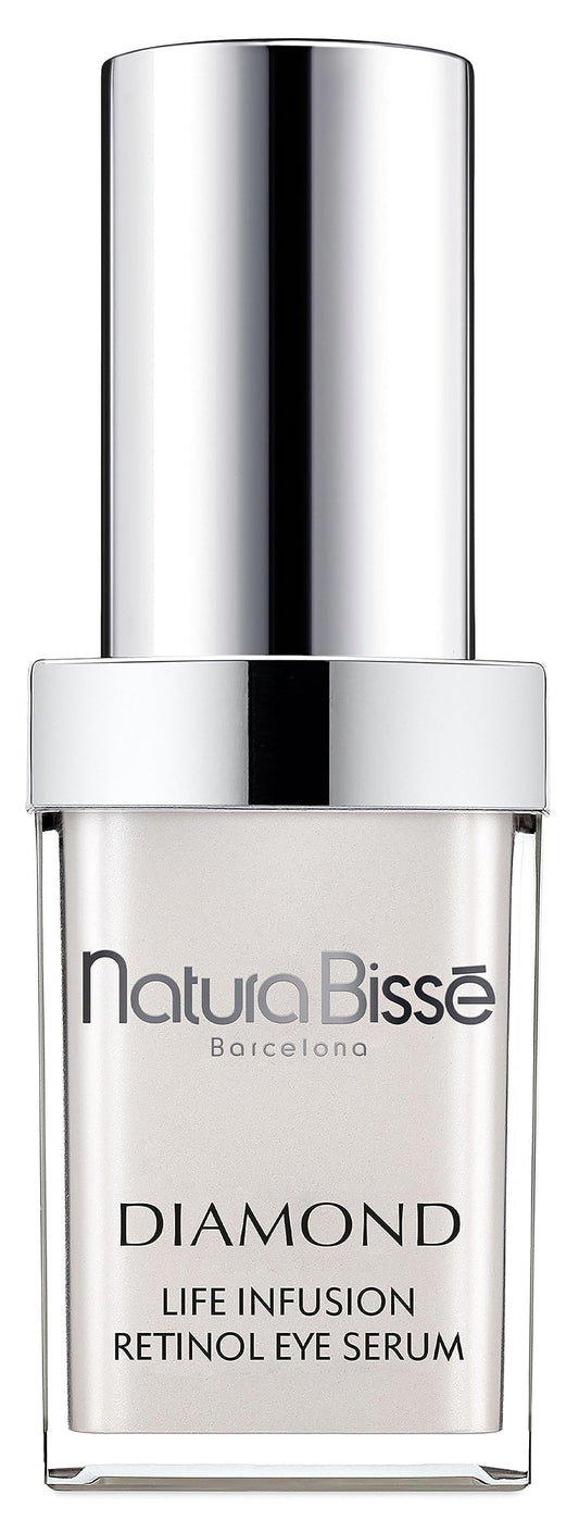 Natura Bissé Diamond Life Infusion Retinol Eye Serum, Anti-Aging Lifting Eye Serum, Lifts, Firms & Tightens, 0.5 Oz