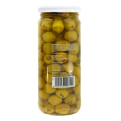 Sanniti Olives stuffed with Anchovies, 15.9 oz (Pack of 2)