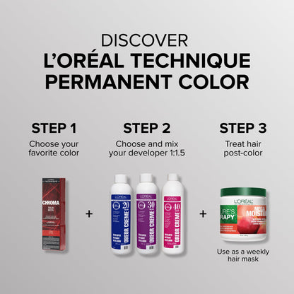 L'OREAL TECHNIQUE Nature's Therapy Mega Moisture Creme - Deep Conditioning & Detangling Hair Mask, Softens and Adds Shine With Botanical Extracts, For All Hair Types, 16 Oz