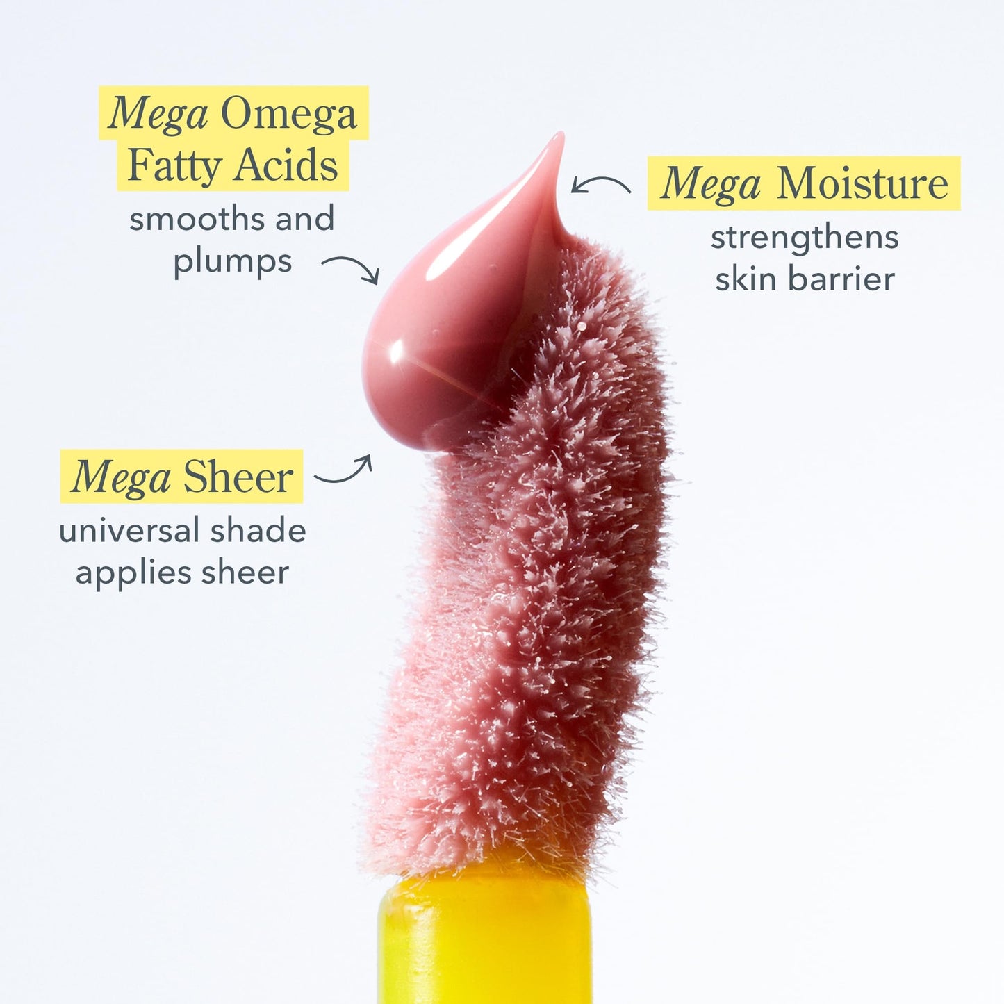 Beekman 1802 Oh Mega Milk Lip Oil - Fragrance Free - Squalane, Vitamin E & Goat Milk - Plumps & Hydrates Lips - 0.14 fl oz