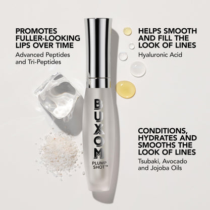 Buxom Plump Shot Peptides Lip Serum, Spellbound Pink