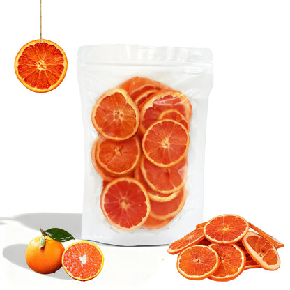 Dried Blood Orange Slices - 3.5oz, 30PCS+ Christmas Crafts | Food Grade Dehydrated Dried Fruit for Garland/Cocktails/Cakes/Potpourri/Candle Making