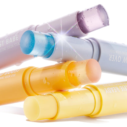 ColourPop Brightening Vitamin C Serum Stick - Face & Under Eye Balm Stick for Glowy Summer Makeup Prep - Enriched with Turmeric to Help Approve the Appearance of Redness - Ego Boost (0.25 oz)