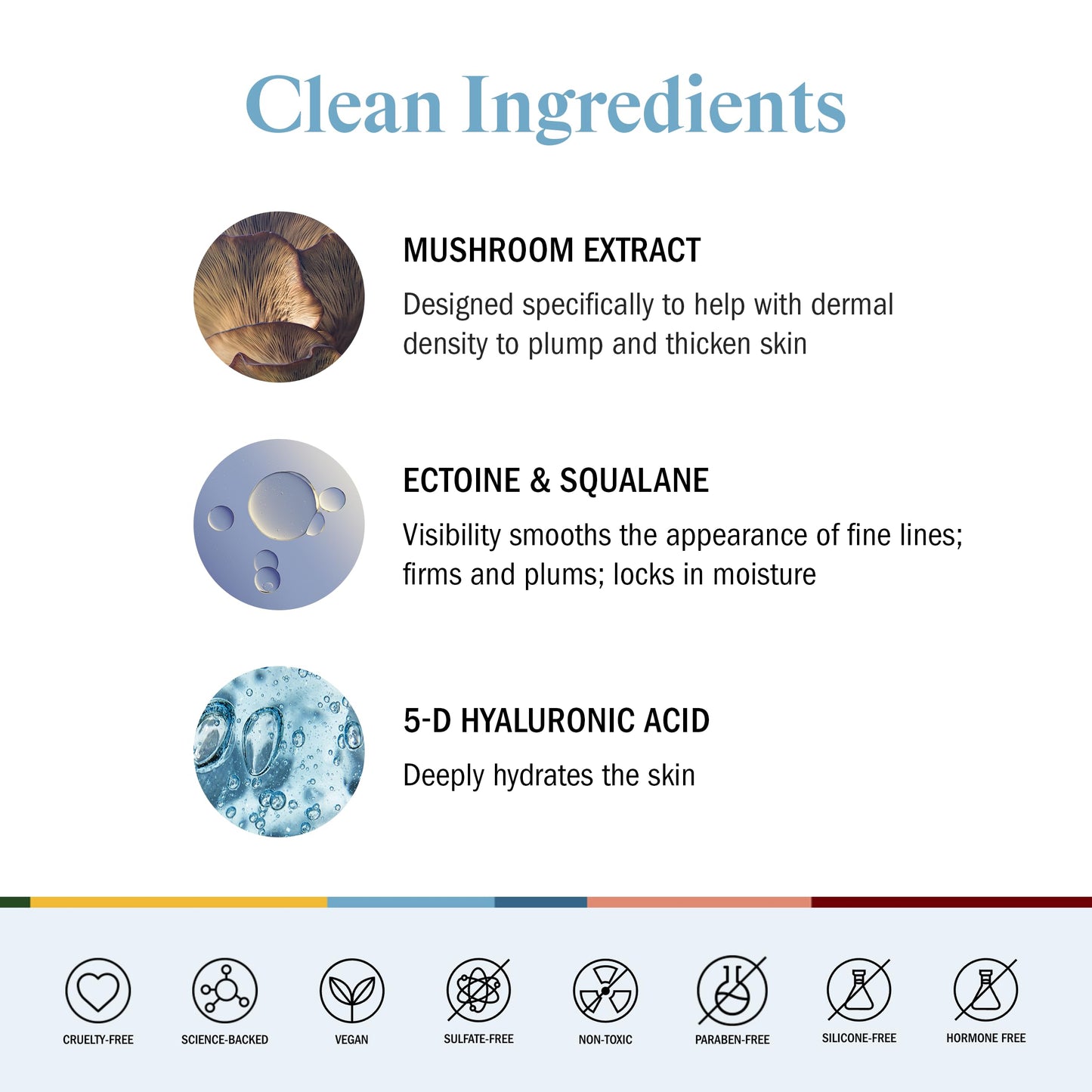 STRIPES Beauty Naomi Watts The Power Move Hydrating Facial Serum Firm Smooth Fine Lines And Wrinkles Squalene Hyaluronic Acid Safe Sensitive Skin Menopause Support 1.0 Fl Oz