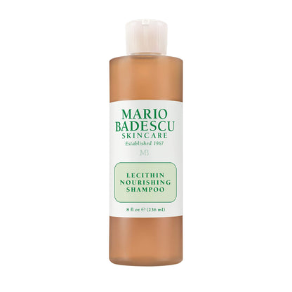 Mario Badescu Lecithin Nourishing Shampoo | Hydrating and Moisturizing Shampoo for Men & Women with Jojoba Oil & Lecithin | Helps Restore Dry, Damaged & Color-treated Hair