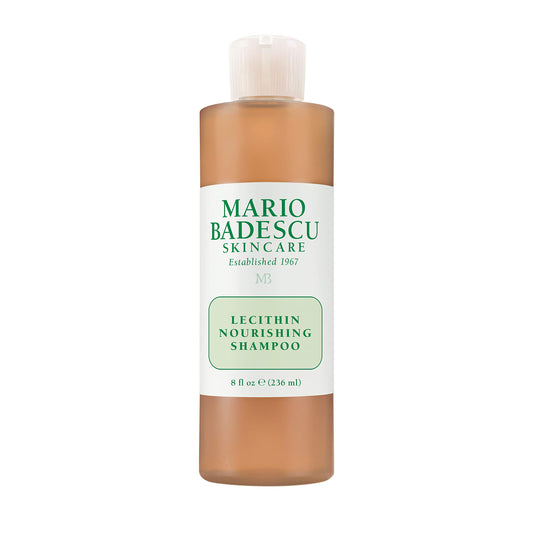 Mario Badescu Lecithin Nourishing Shampoo | Hydrating and Moisturizing Shampoo for Men & Women with Jojoba Oil & Lecithin | Helps Restore Dry, Damaged & Color-treated Hair