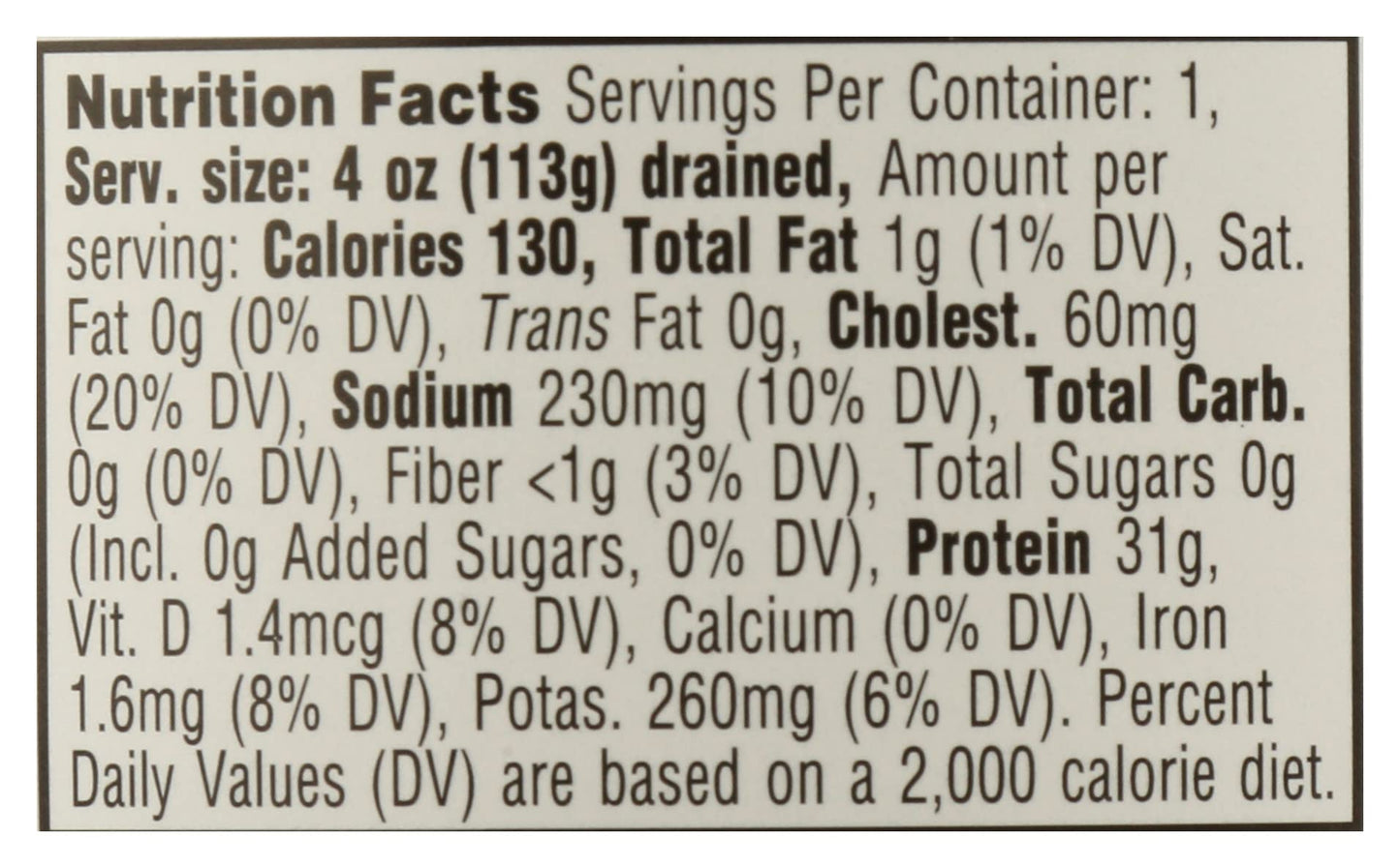 365 by Whole Foods Market, Unsalted Skipjack Tuna in Water, 5 Ounce