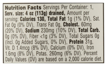 365 by Whole Foods Market, Unsalted Skipjack Tuna in Water, 5 Ounce