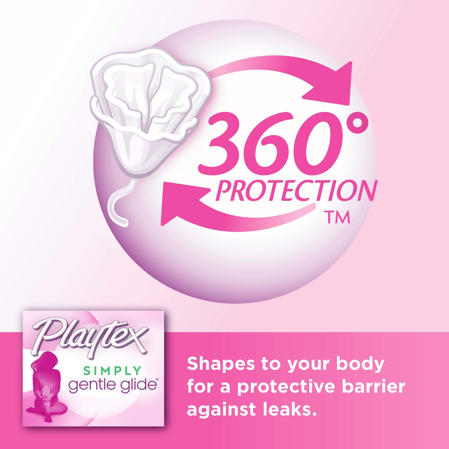 Playtex Simply Gentle Glide Tampons 36ct & Playtex Sport Tampons 36ct Bundle