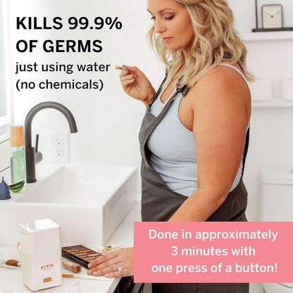 Pixie Menstrual Cup Collection - Inserts Like a Tampon™ - 2 Reusable Period Cups with Applicator, Sterilizer, Feminine Wash & Totes - All-in-One Easy Period Solution for Feminine Care