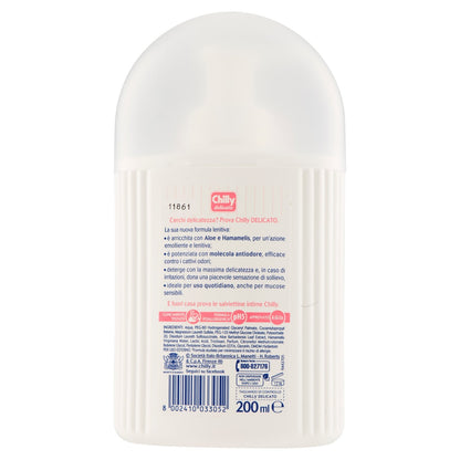 Chilly:"Formula Lenitiva" ("Lenitive Formula") Delicate Intimate Cleanser 6.76 Fluid Ounce (200ml) Package