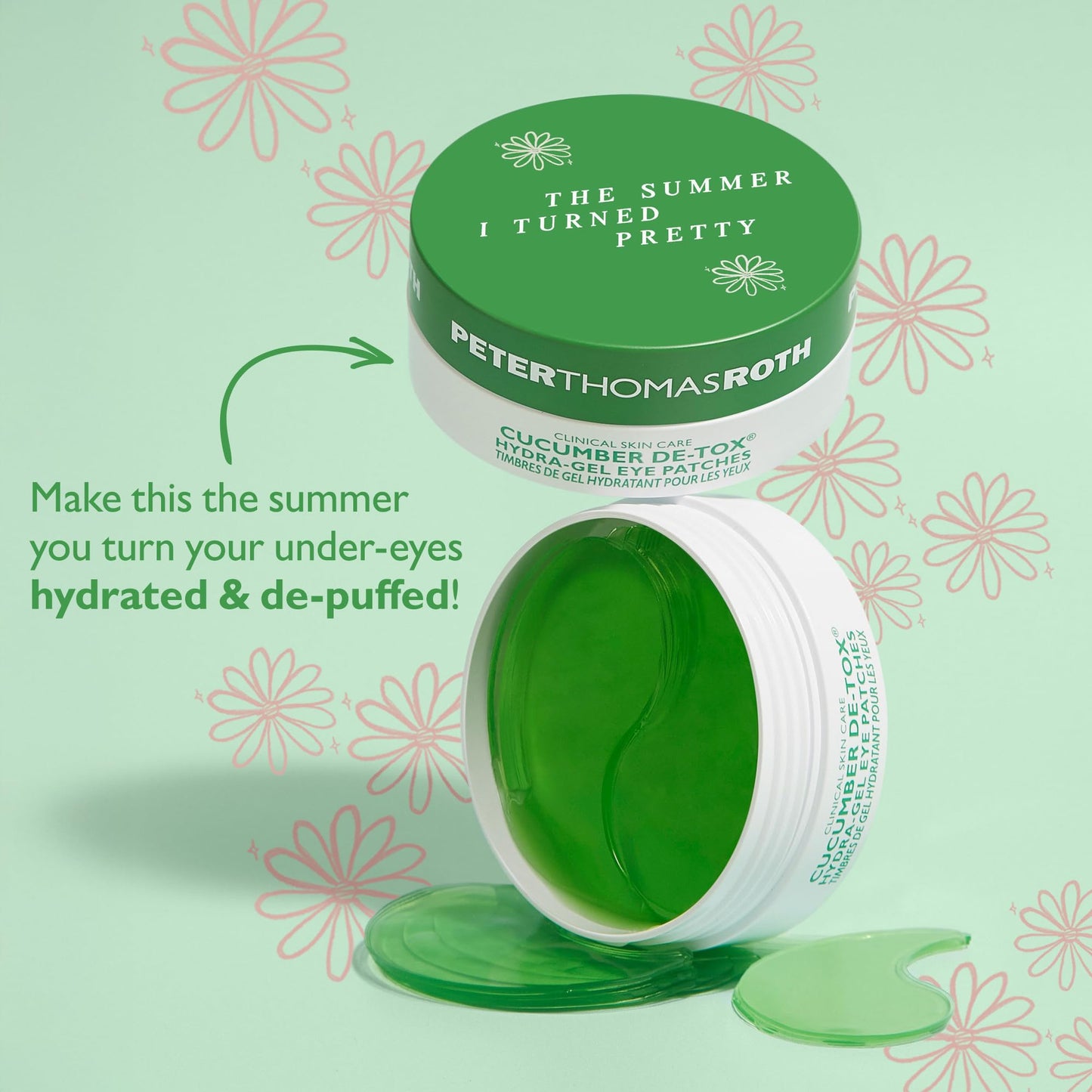 Peter Thomas Roth | The Summer I Turned Pretty x Peter Thomas Roth Travel-Size Cucumber De-Tox Hydra-Gel Eye Patches