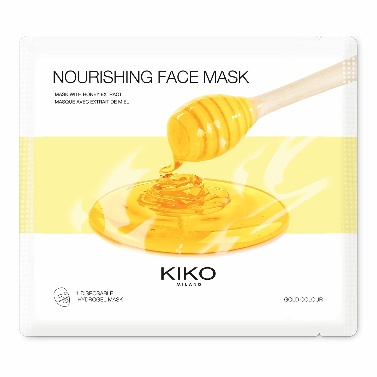 Kiko Milano Nourishing Face Mask | Moisturising Hydrogel Face Mask With Honey Extract