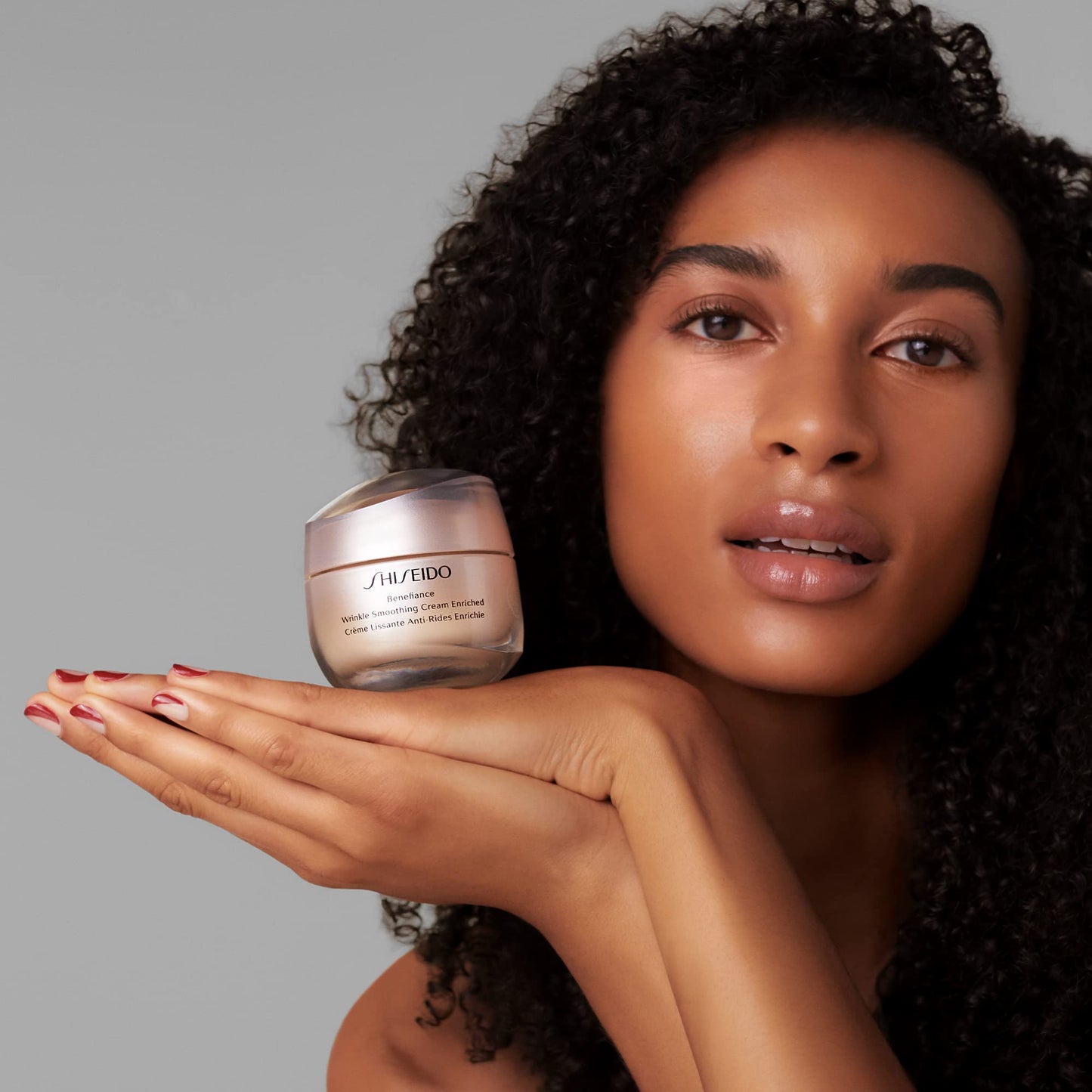 Shiseido Benefiance Wrinkle Smoothing Cream Enriched - Large Size, 75 mL - Anti-Aging Moisturizer for Dry to Very Dry Skin - Visibly Corrects Wrinkles & Intensely Hydrates - Non-Comedogenic