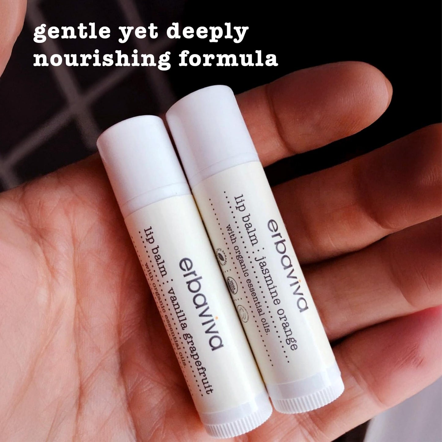erbaviva Lip Balm, Jasmine Orange