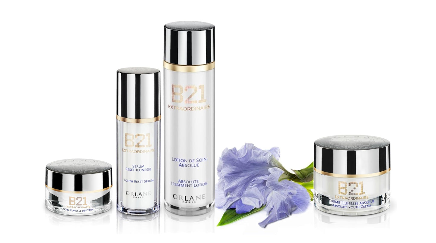 ORLANE PARIS B21 Extraordinaire Absolute Youth Eye, Anti-aging treatment, 83% natural active ingredients, Exclusive Youth Reset Complex, Pale Iris Stem Cells, Vegetable Complex 15ml