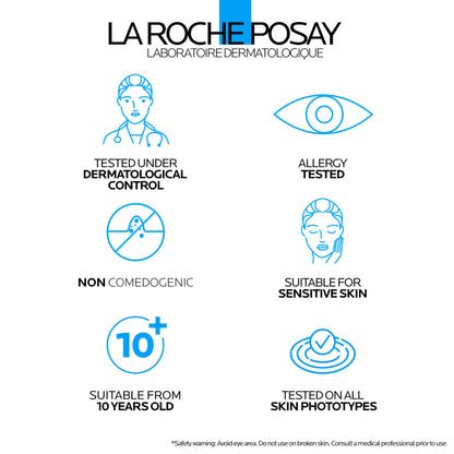 La Roche-Posay Effaclar Salicylic Acid Acne Treatment For Face, Mattifying Acne Gel Cream Spot Treatment for Blackheads, Whiteheads & Pores, Prevents New Pimples, Non-Greasy, Sensitive Skin Safe
