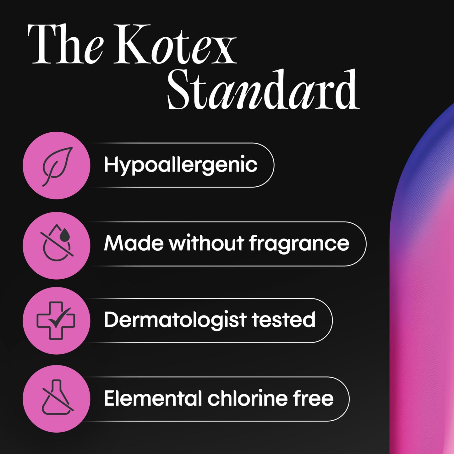 Kotex Daily Thong Liners, Wrapped, Light Absorbency, Regular Length, 58 Count (Packaging May Vary)