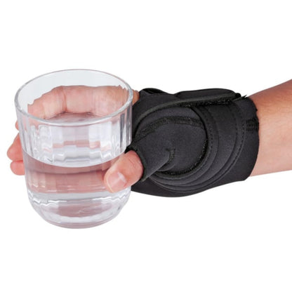 North Coast Medical Comfort Cool CMC Restriction Splint, Left, Small Plus, Black