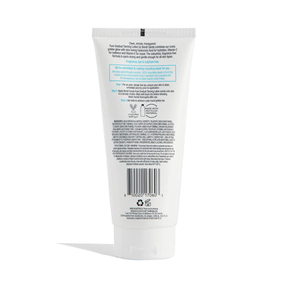 Bondi Sands PURE Gradual Tanning Lotion | Hydrates with Hyaluronic Acid for a Glowing Tan, Fragrance Free, Cruelty Free, Vegan | 6.76 Oz/200 mL