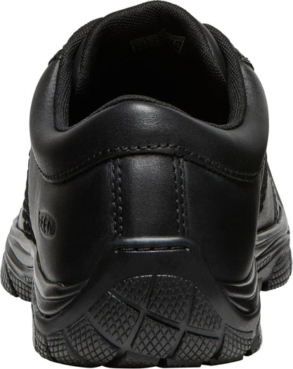 KEEN Utility Men's PTC Oxford Low Height Non Slip Kitchen Food Shoe, Black, 10 US