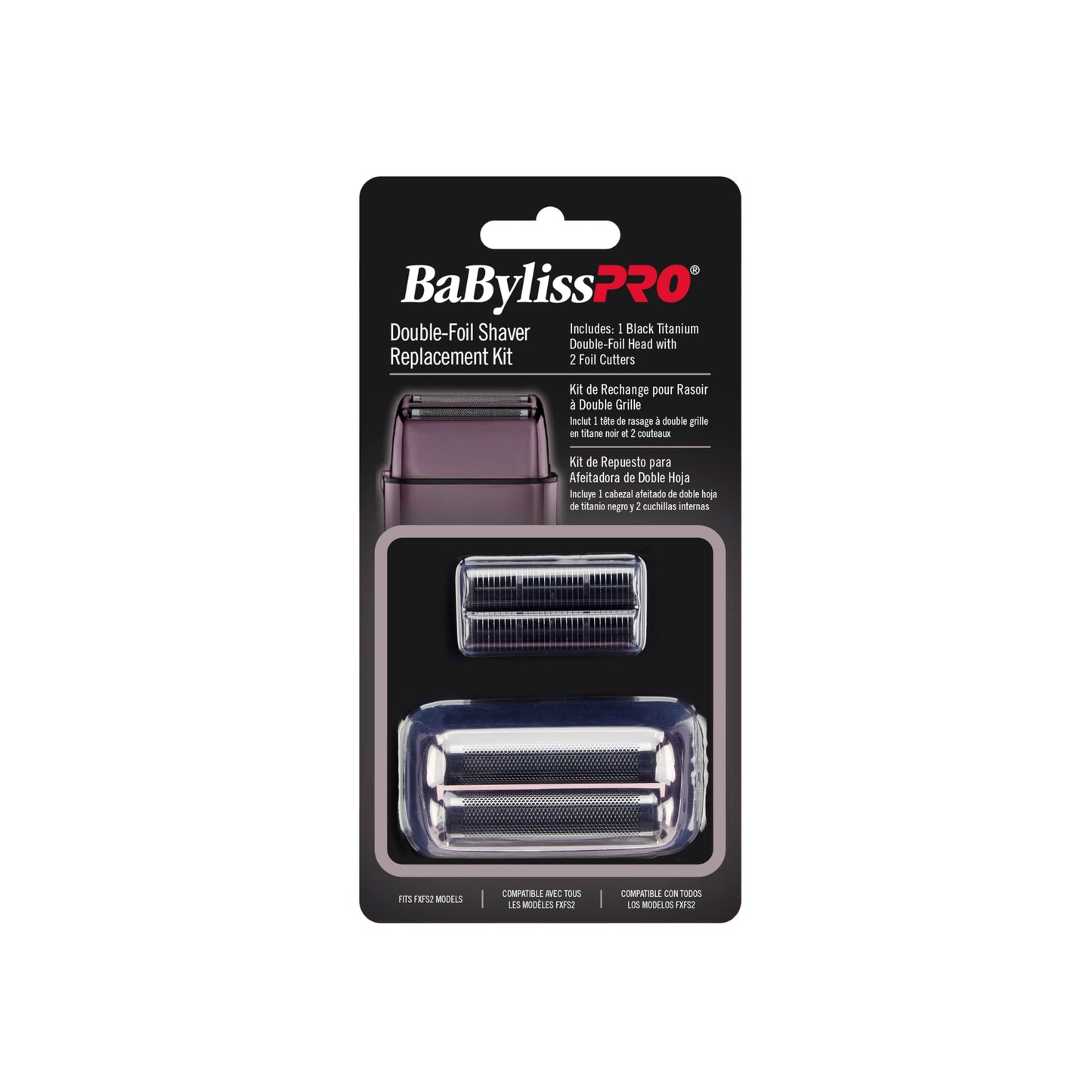 Replacment Foil and Cutter for MetalFX Double Foil Shavers