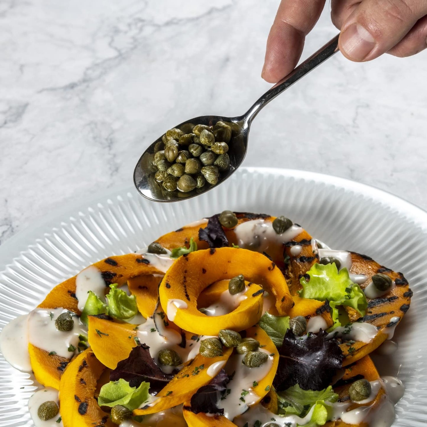 FRATELLI D'AMICO Capers, #9 Premium Quality Italian Capers in Brine, Non-GMO, Product of Italy, Net Wt. 19.5 oz, Drained Wt.12 oz