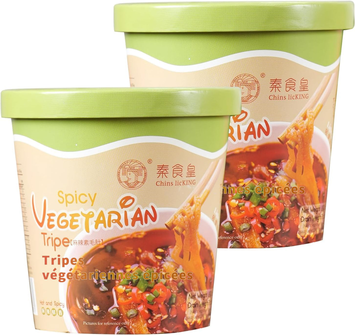 Vegan Konjac Shirataki Noodles, 2-Pack Low-Calorie, Gluten-Free, Spicy Snack with Bold, Chili-Inspired Flavor, Perfect for Busy Lifestyles, Ready-to-Eat Instant Healthy Food