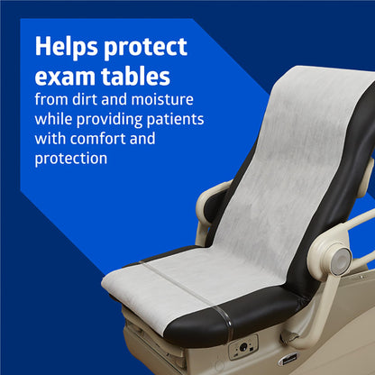 Medline Medical Exam Table Paper, Smooth Table Paper, 20-21 inches x 225 feet, Case of 12 Rolls
