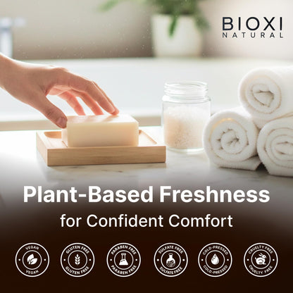Yoni Soap for Vaginal Intimate Feminine Wash - Advanced pH Balance & Odor Care Control Hydration Complex - Natural Korean Cold-Pressed Vegan Formula with Aloe Vera, Chamomile & Calendula - 2 Pack