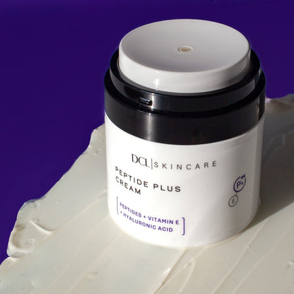 DCL Skincare Peptide Plus Cream with 7 Peptides for Hydration & Skin Barrier Support, 1.7 fl oz