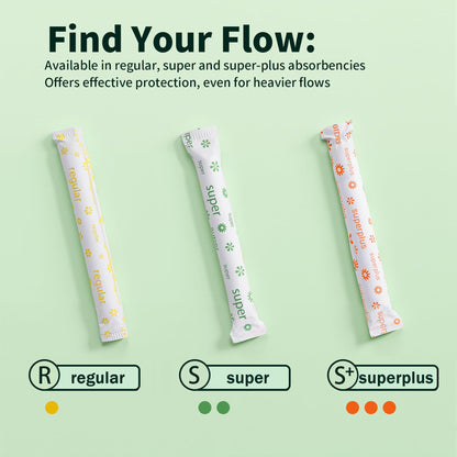 Organic Cotton Tampons & Pads Feminine Care Bundle